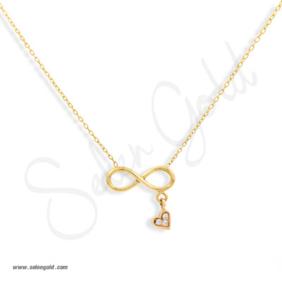 گردنبند بی نهایت طلا